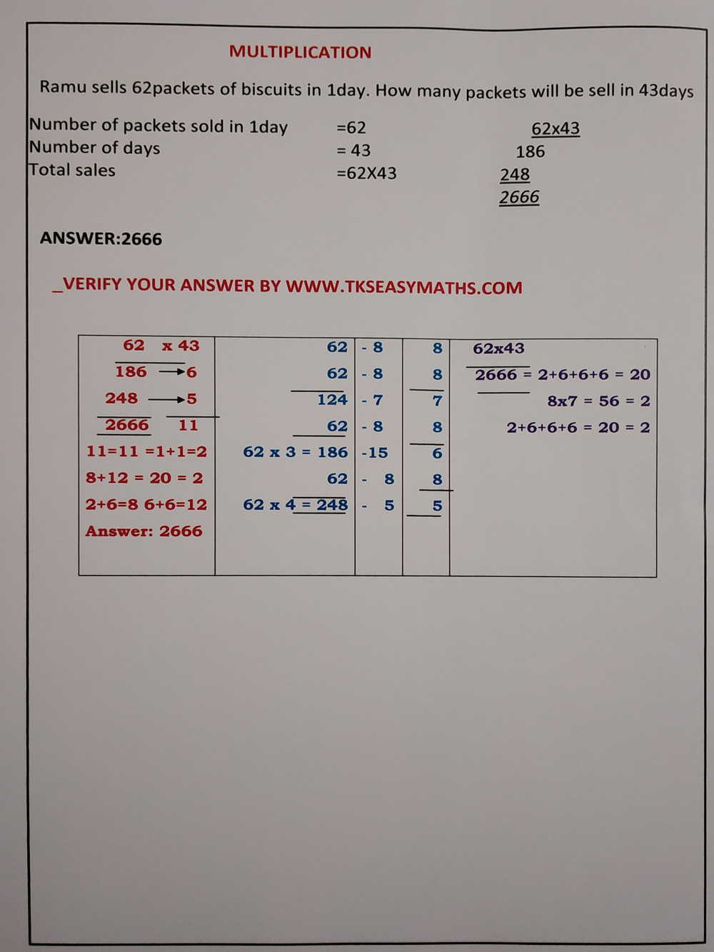 Multiplication